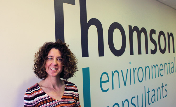 Director of Aquatic Ecology at Thomson, Tessa Harding © Duncan Mizen / Thomsonec