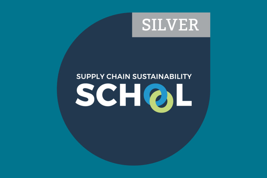 supply chain sustainability school silver membership
