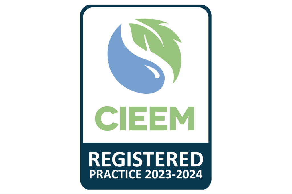 CIEEM registered practice logo