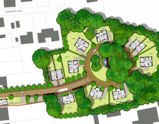 Landscape architecture, eco-homes development