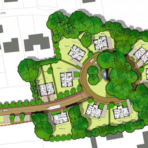 Landscape architecture, eco-homes development