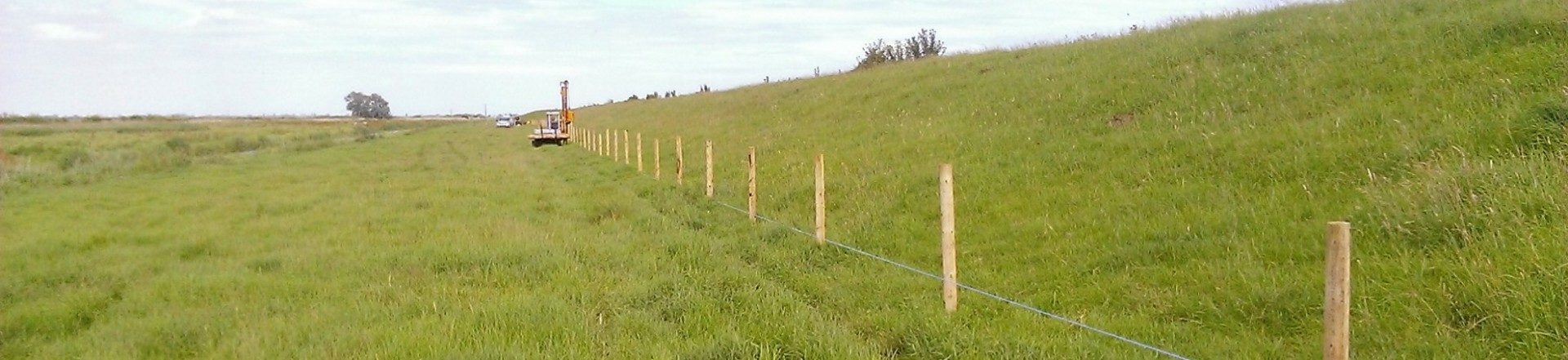 Flood defence works, Whittlesey Washes