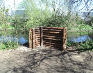 Habitat creation, Hackney Marshes, London