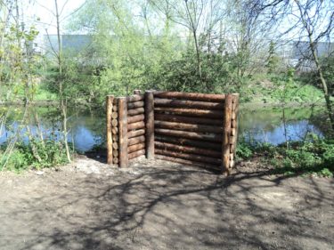 Habitat creation, Hackney Marshes, London