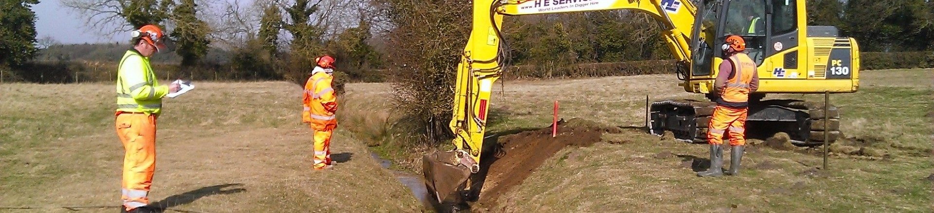 Ecological mitigation works, Dudgeon off-shore wind farm cable route