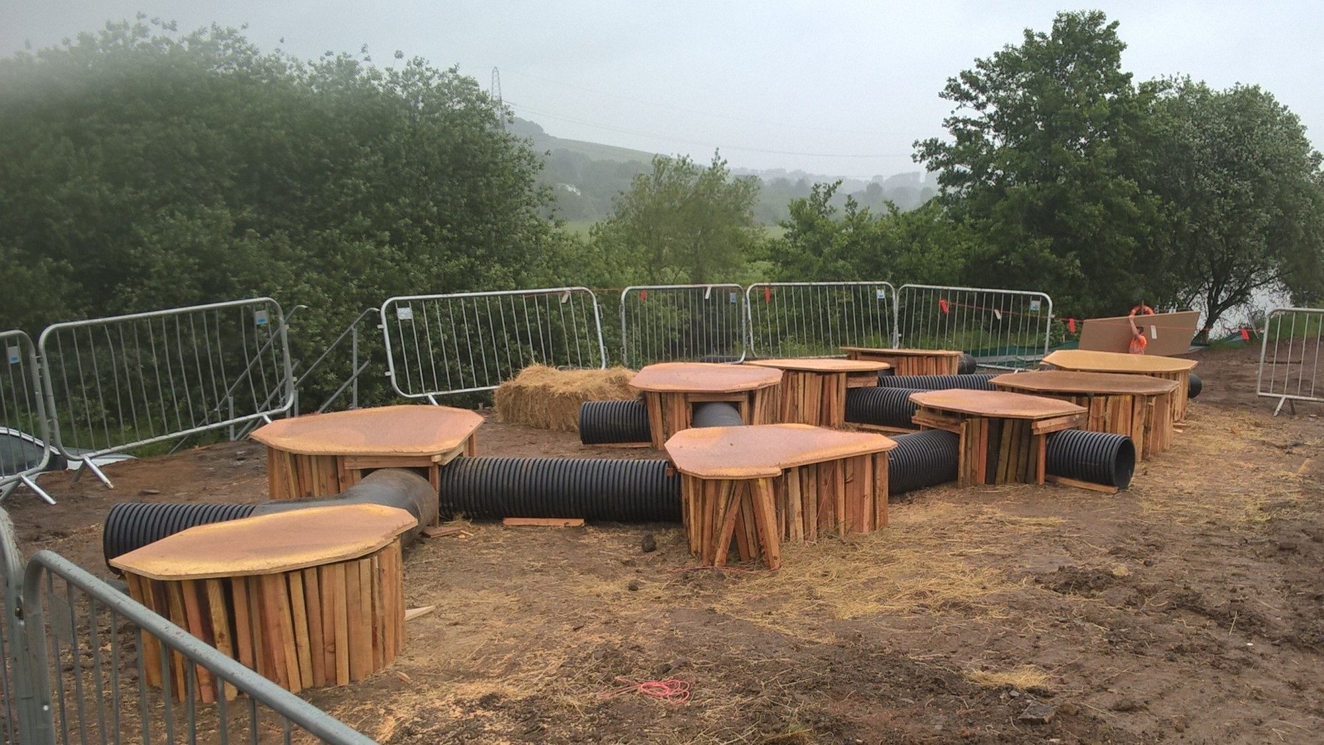 Creation of new habitat for Exeter badgers