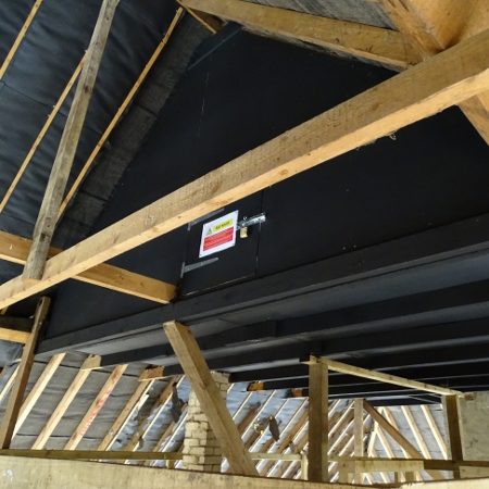 Bats in the attic – bat loft construction for Barratt David Wilson Homes