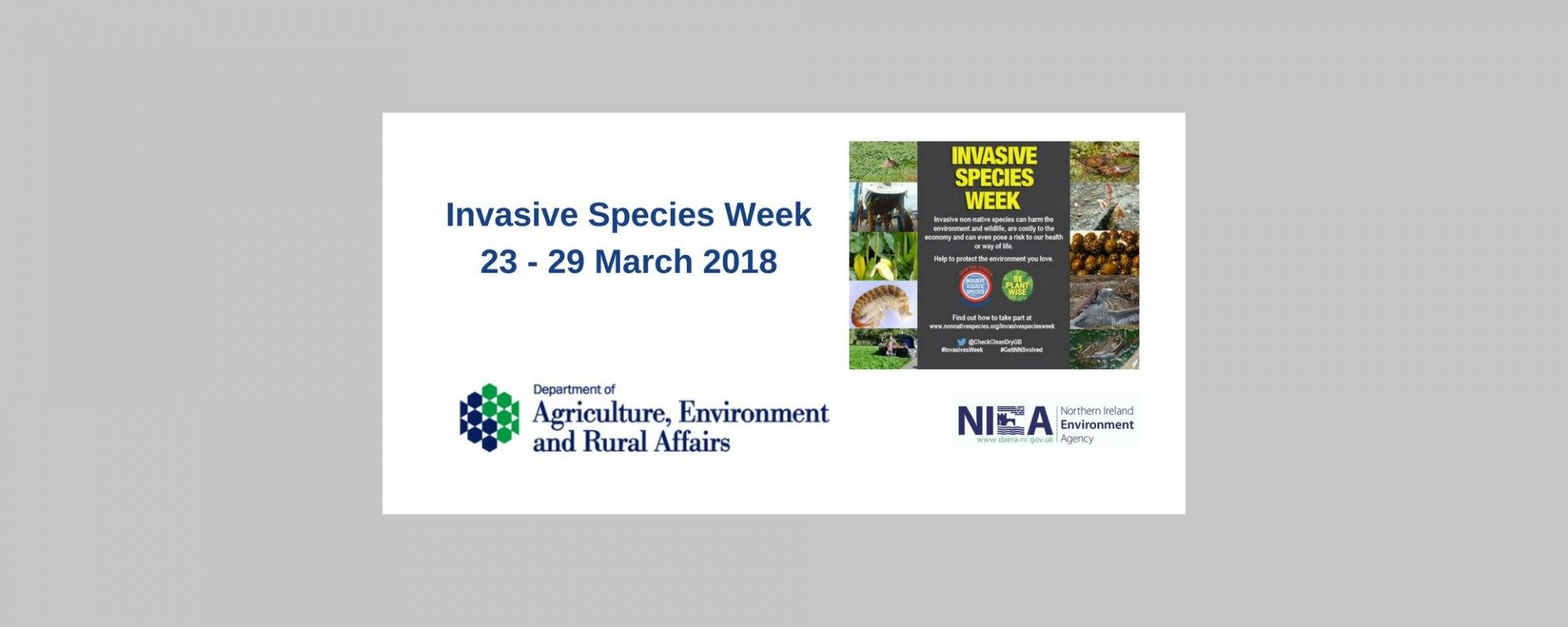Invasive Species Week 2018