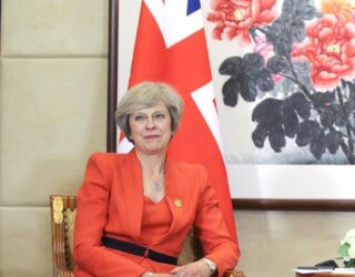 Theresa May urges Commonwealth members to follow the UK’s lead in tackling plastic waste