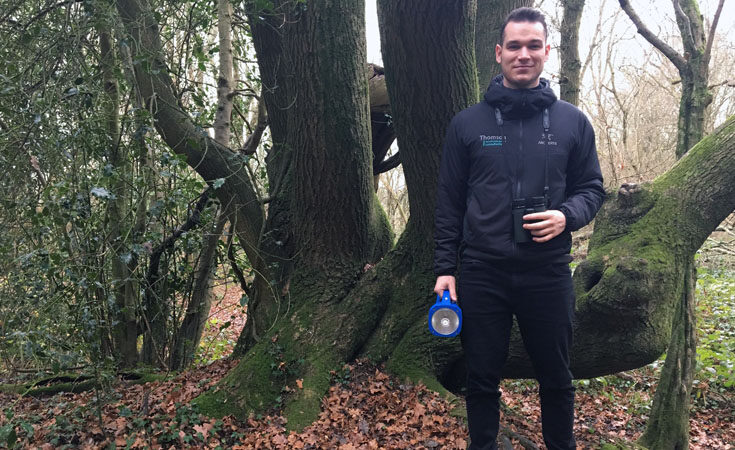Ben Griffin, Assistant Ecologist © Thomsonec