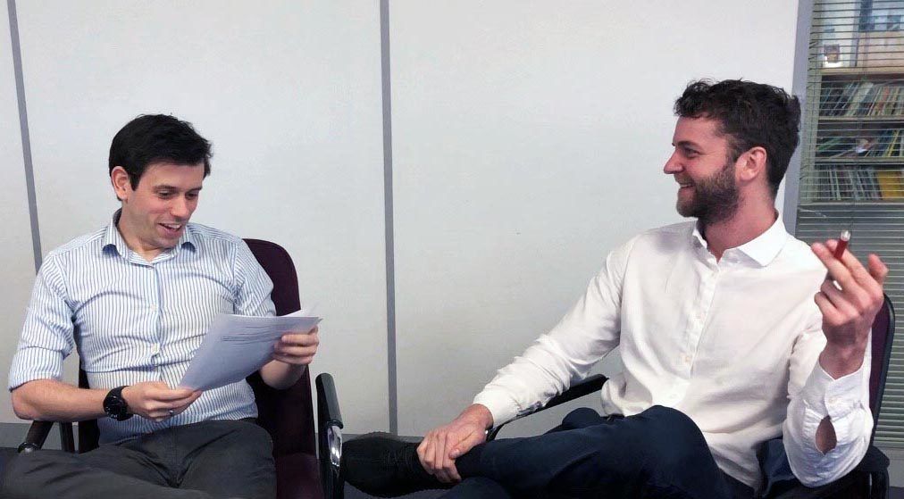 Team Leader, Oliver Silver (pictured right) © Thomsonec